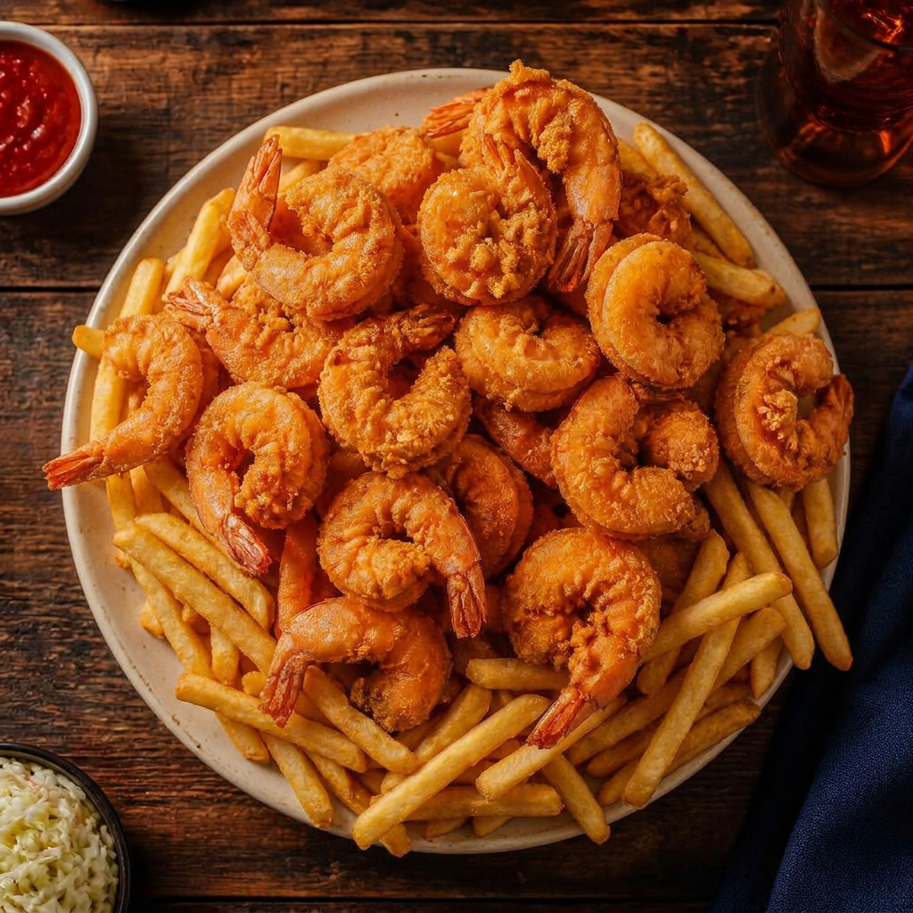 Fried Shrimp & Fries